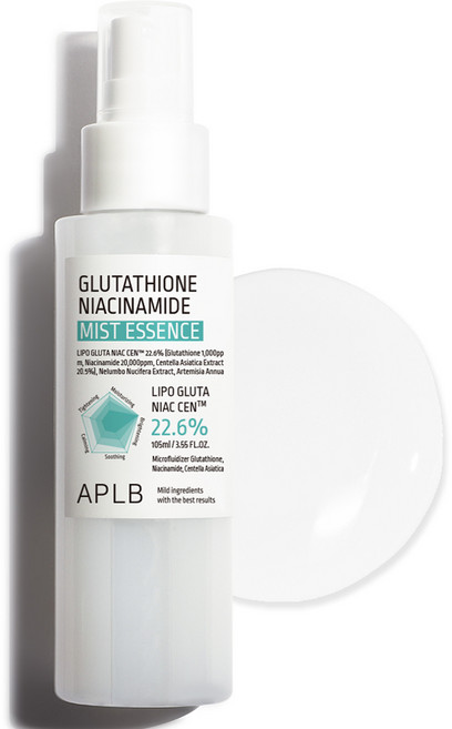 APLB 글루타치온 나이아신아마이드 미스트 에센스, 105ml, 1개