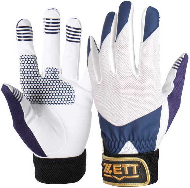 제트 수비장갑 왼손용 BGK-231, 화이트 + 네이비, 1개