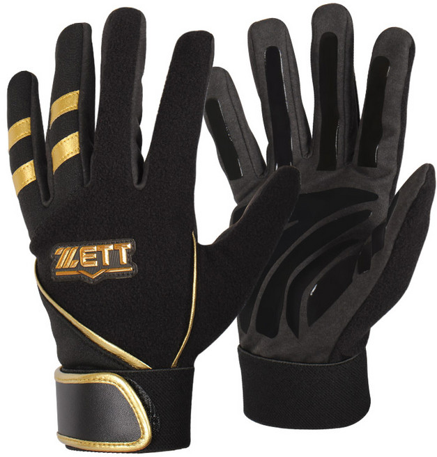 제트 동계 배팅장갑 양손착용 BGK-391, 블랙, 1세트