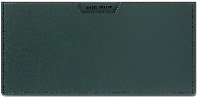 리코즈 라운딩 골프 지갑 포켓형, 딥그린, 1개
