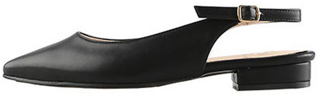 Frito Masa 尖頭平底露跟鞋 2cm