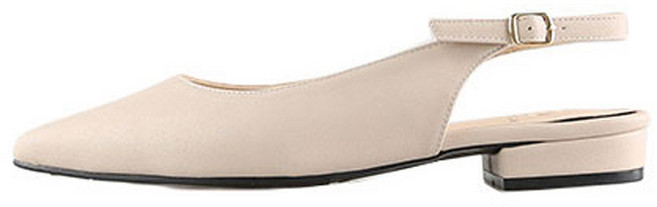 프리토 마사 스틸레토 플랫 슬링백 2cm