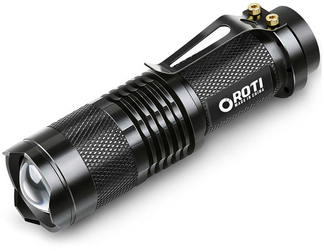 로티캠프 LED 라이트 손전등 일반형, 혼합색상, 1개