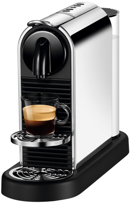 NESPRESSO CitiZ Platinum 膠囊咖啡機 不鏽鋼, 1個, D140