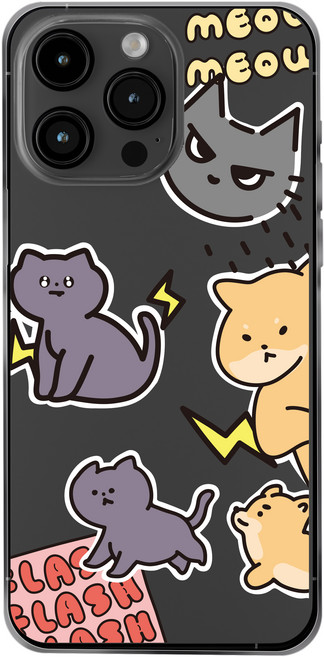 스메르 플레이 투명젤리 휴대폰 케이스