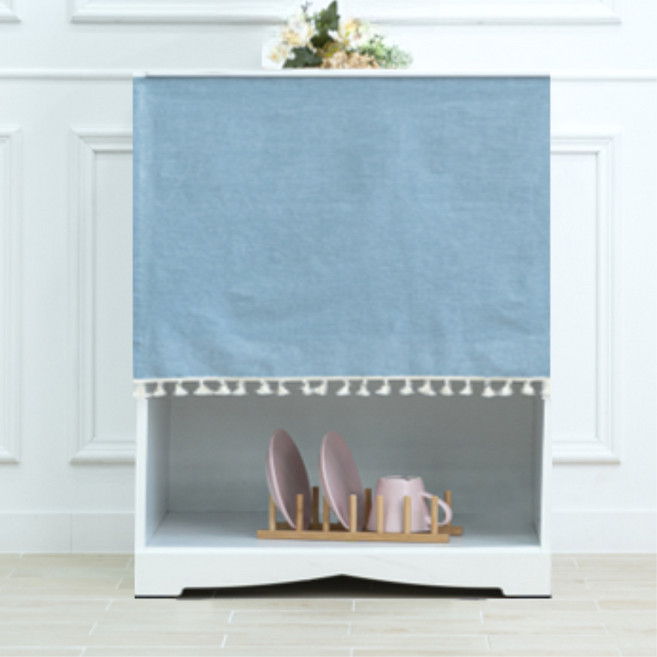 제이에스맘 붙이는 벨크로 린넨 커튼