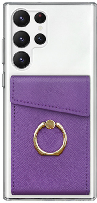 쏘니가드 카드수첩 그립링 젤리 휴대폰 케이스