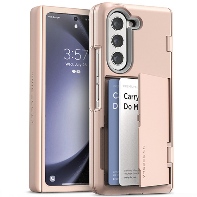 베루스 자동 힌지 보호 카드 수납 모던 고 휴대폰 케이스