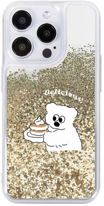 유스픽 텐더 코지 베어 글리터 휴대폰 케이스