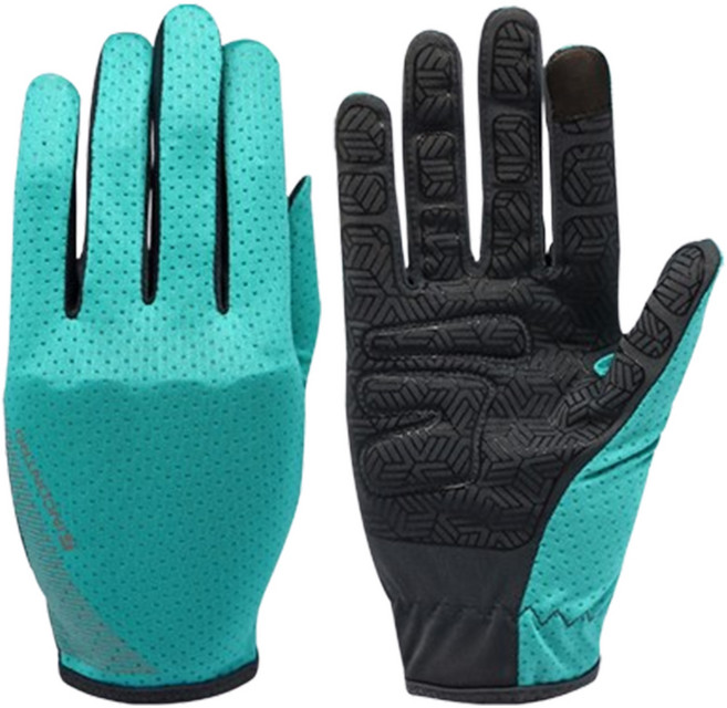 인콘트로 남성용 에어로 메쉬 스포츠 장갑, 아쿠아, 1개