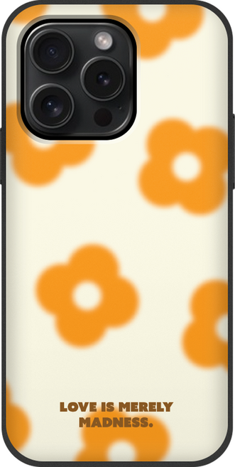 스메르 소프트 플라워 패턴 카드수납 마그네틱 범퍼 휴대폰 케이스