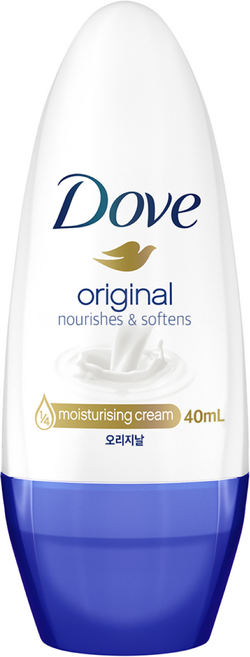 도브 오리지널 롤온 데오드란트, 40ml, 1개
