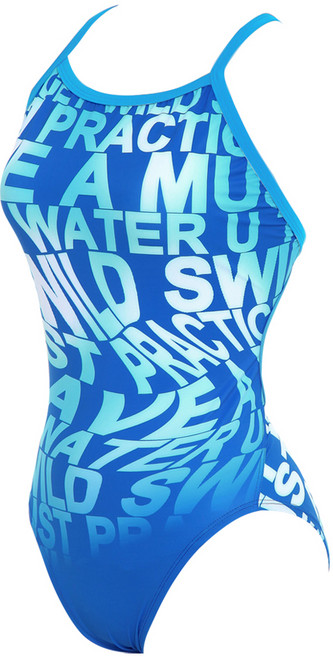 토네이도 여성용 실내 원피스 수영복 PLS40