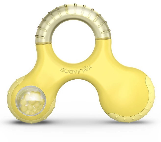 스와비넥스 쿨링 치발기, 옐로우, 1개 - 쿠팡