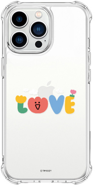 TRYCOZY 軟Q Kitsch 字母防彈手機殼