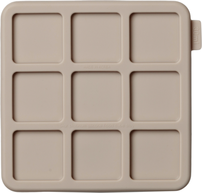 디아르 플래티넘 실리콘 냉동 트레이 9구, 샌드베이지, 1개