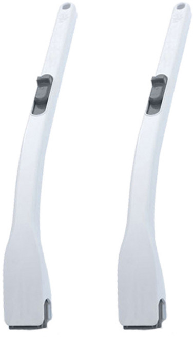 이지드롭 화장실 청소용 핸들, 그레이, 2개