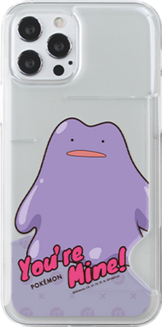 PoKeMoN 寶可夢 半透明卡片超薄手機殼