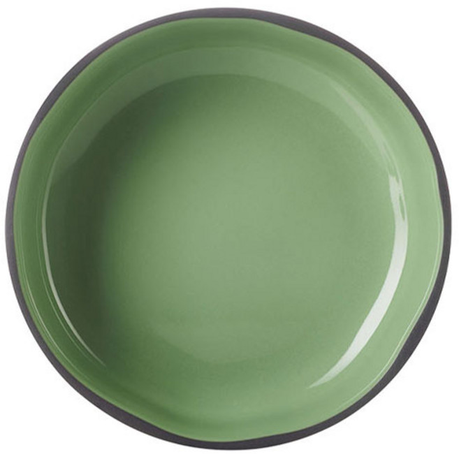 레볼 꺄락떼르 원형 깊은 접시, 민트, 1개