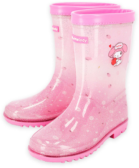 산리오 아동용 마이멜로디 트로피칼 PVC 장화 NBHKB10015