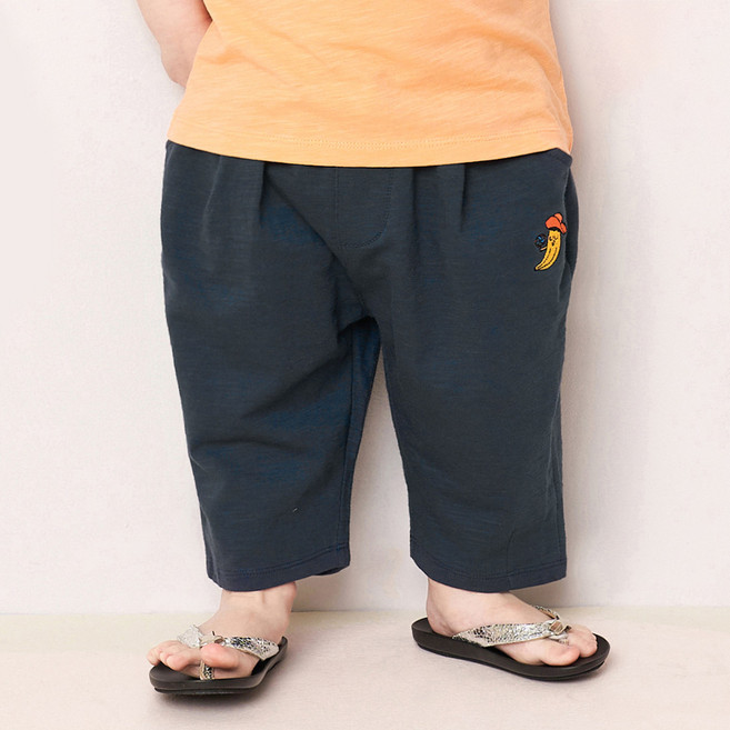 밀크마일 아동용 통기성 굿나에게 원픽 슬럽 배기팬츠