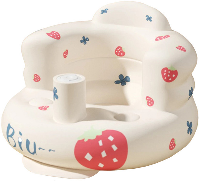 vanibaby 母嬰生活 寶寶充氣沙發, 草莓