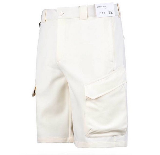 럭스골프 남성용 사이드 밴드 카고 반바지 MS4MV147