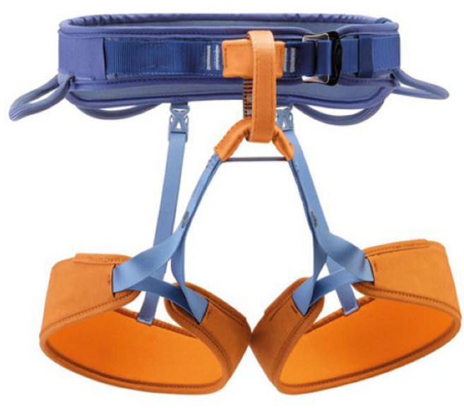 페츨 남성용 코락스 LT 경량 등반용 하네스 AP-C052AB IB, 인디고 블루