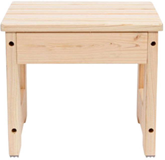 플라팜 편백나무 욕실의자, 편백색