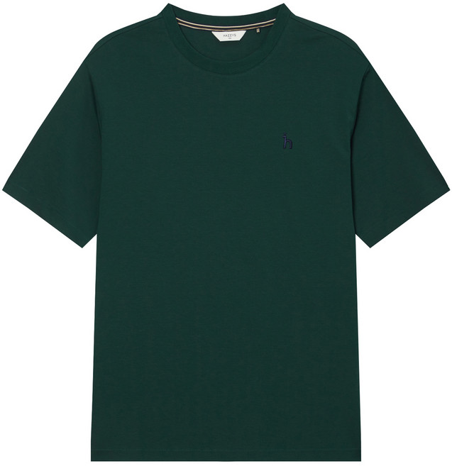 헤지스 남성용 PREMIER COOL 솔리드 반팔 티셔츠