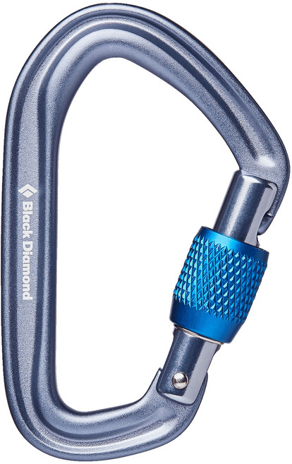 블랙다이아몬드 핫 포지 스크류게이트 카라비너, Gray, 1개