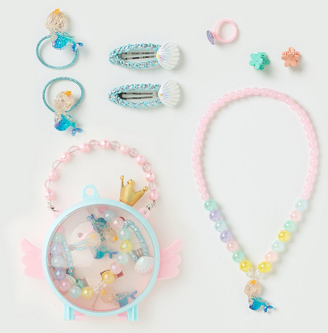 오즈키즈 여아용 리틀머메이드 악세사리 6종 세트