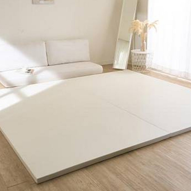 롤베이비 BIG 유아놀이방매트 방문설치, 크림 아이보리