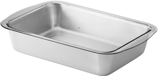 쿡에버 신밧드 스텐사각 클리어 중 24cm, 신밧드 클리어 중 + 투명 커버 중, 1개