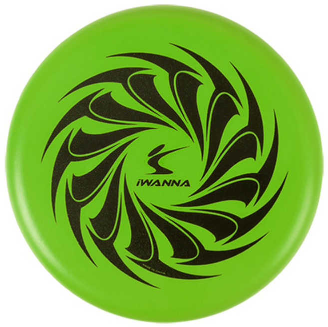아이워너 소프트 플라잉 디스크, 그린, 1개