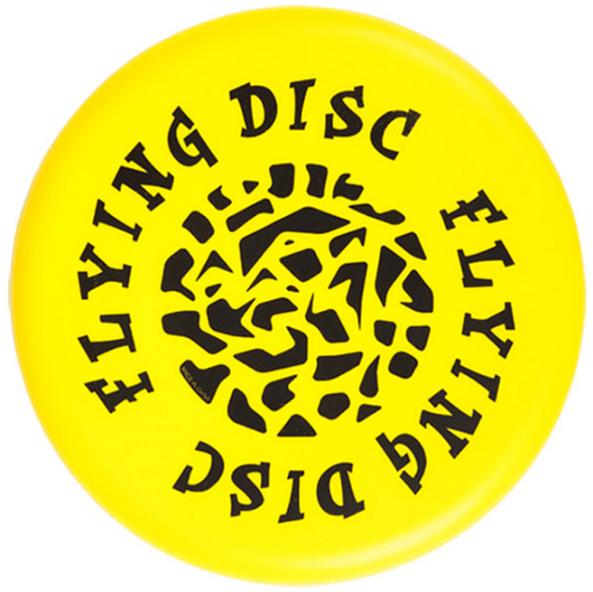 아이워너 소프트 플라잉 디스크, 옐로우, 1개