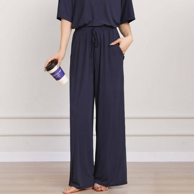 턴키 남녀공용 빅사이즈 쿨 냉감 통기성 스판 아이스 와이드 팬츠 SP-3319