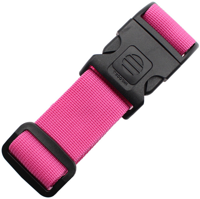 트래블큐브 이중잠금 락버클 비비드 터짐방지 가방 보호벨트