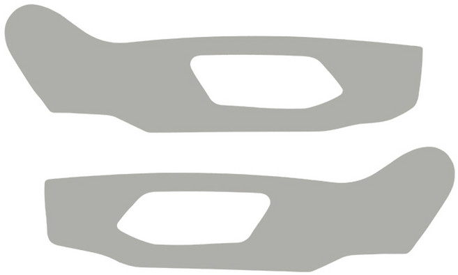 메이튼 더 뉴 쏘렌토 MQ4 페이스 리프트 순정 컬러 시트사이드 커버 세트 SC, 그레이(C570-25)