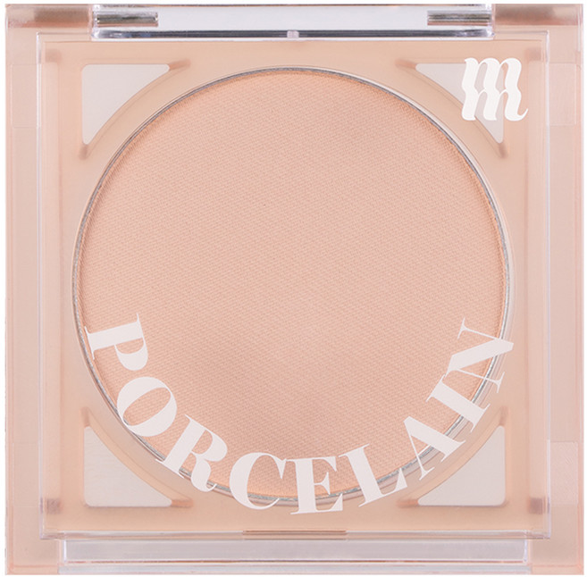 MERZY Porcelain 腮紅 輕柔觸感 輕薄小粉盒, PB01 Mono Beige, 1個