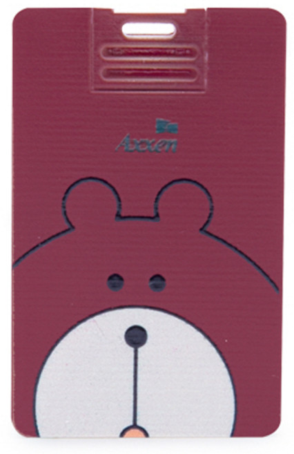 액센 뚱글이 곰 캐릭터 카드형 USB 메모리 U38, 128GB, 1개