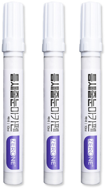 ZERONE 縫隙磁磚填縫筆 10ml, 3個