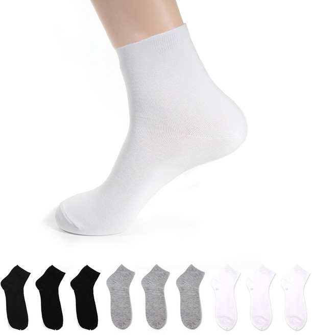 가나양말 남성용 빅사이즈 단목 양말 10켤레 세트