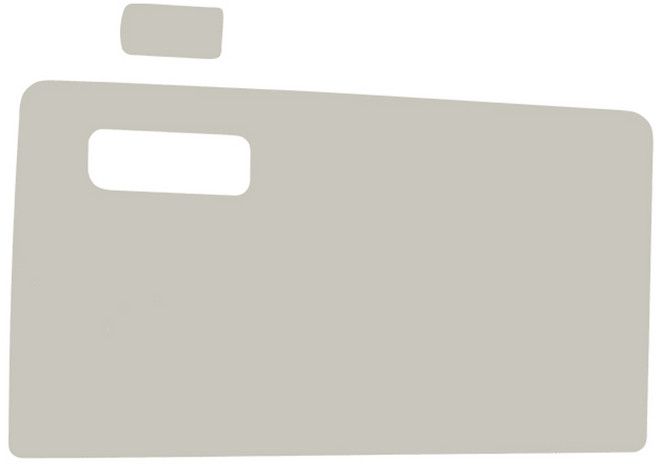 메이튼 페이스 리프트 순정 컬러 글로브박스 커버 세트 SC, 더 뉴 쏘렌토 MQ4, 웜그레이