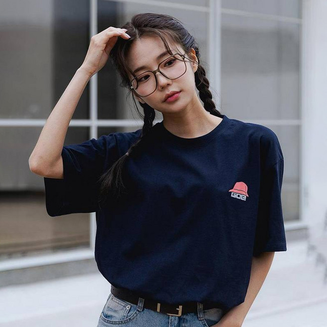 앨빈클로 남녀공용 GOLF MAN 오버핏 반팔티 AST4531