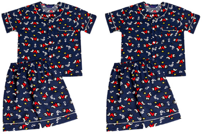 씨엘스토리 남아용 냉감 인견 반팔 잠옷 상하 2세트