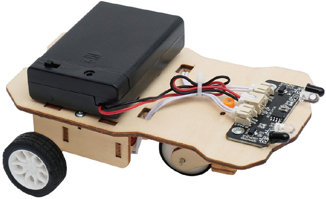 티처스 초등 과학 실험 STEAM DIY 주인따라 움직이는 똑똑이 삼륜자동차 키트 A-13, 1개