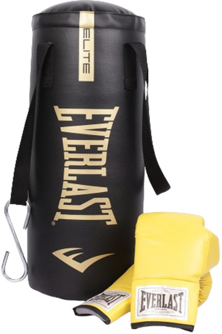 에버라스트 엘리트2 샌드백 미니 53 글러브 세트, 블랙골드