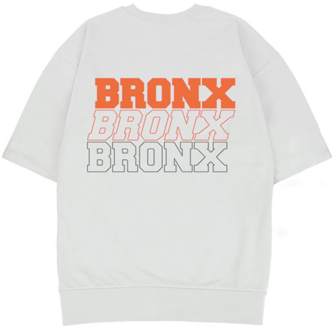 에어플레인 브롱크스 오버핏 반팔 맨투맨