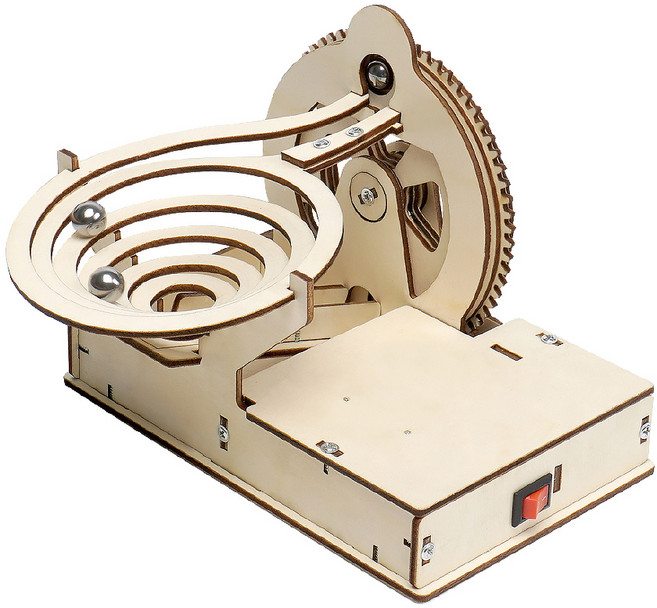 티처스 초등 과학 실험 DIY STEAM 오토마타 인피니트 마블런 머신 키트 R-59, 1개